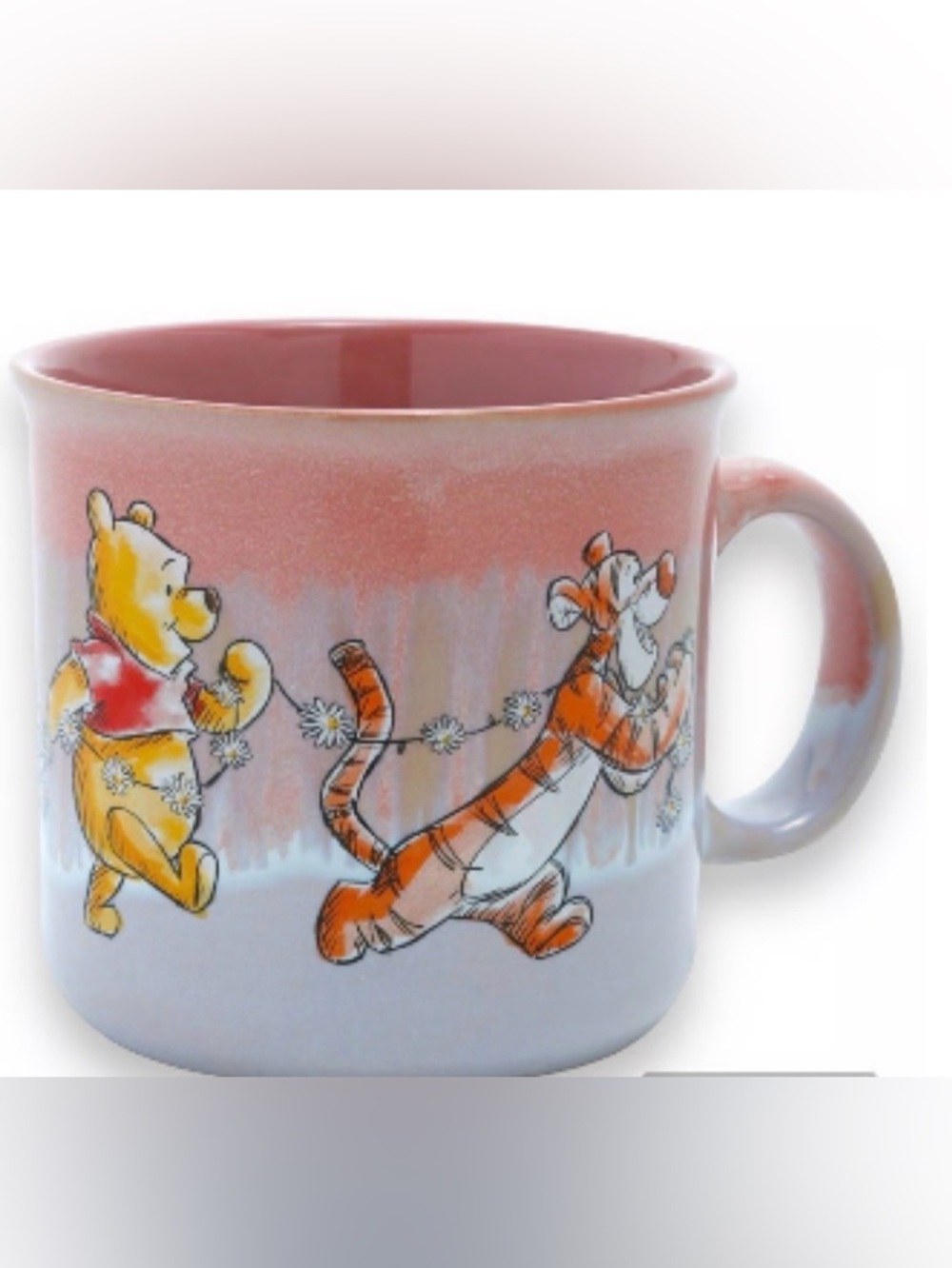 Disney Pink Winnie the Pooh & Tigger Ceramic Mug